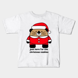 happy otter design Kids T-Shirt